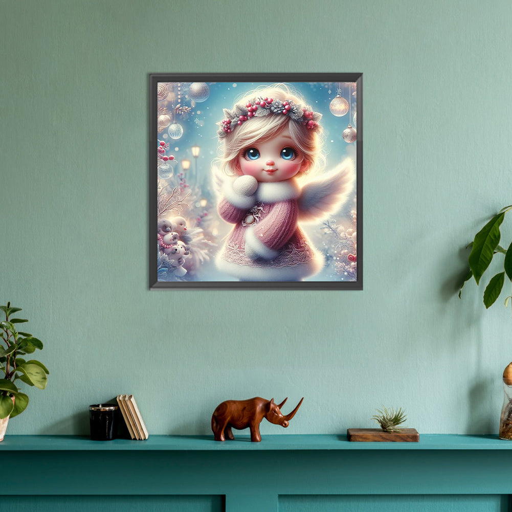 Angel Girl - Full Round Drill Diamond Painting 30*30CM