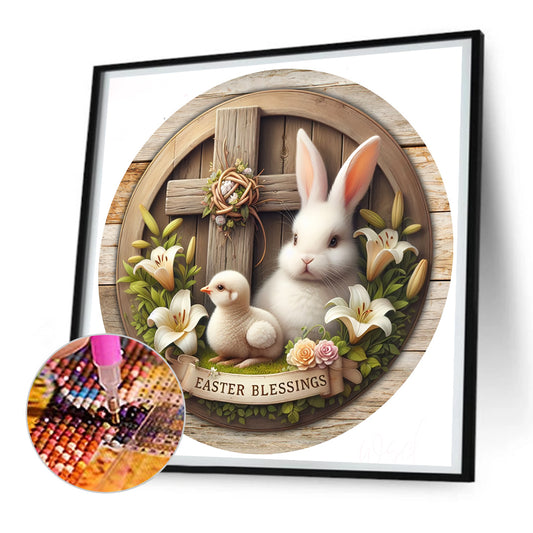 Easter - Full Round Drill Diamond Painting 30*30CM