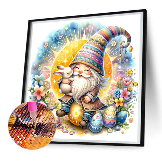 Easter Gnome - Full Round Drill Diamond Painting 30*30CM