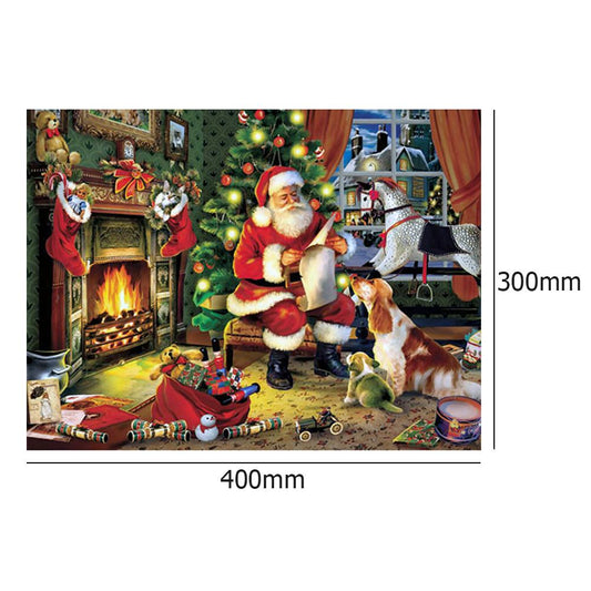 Christmas - Full Square Drill Diamond Painting 30*40CM