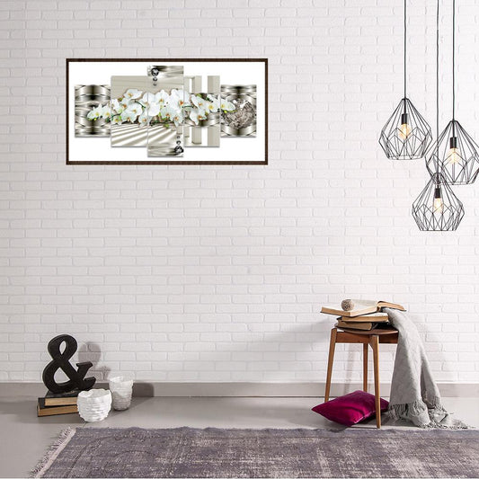 Moth Orchid - Full Round Drill Diamond Painting 95X45CM