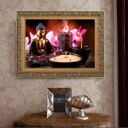 Buddha - Full Round Drill Diamond Painting 40*30 CM