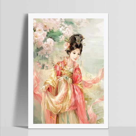 Ethnic Character - Full Round Drill Diamond Painting 40*30CM