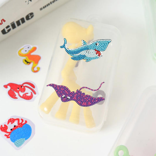 DIY Children Round Diamond Stickers Full Drill Diamond Painting Kits (T016)