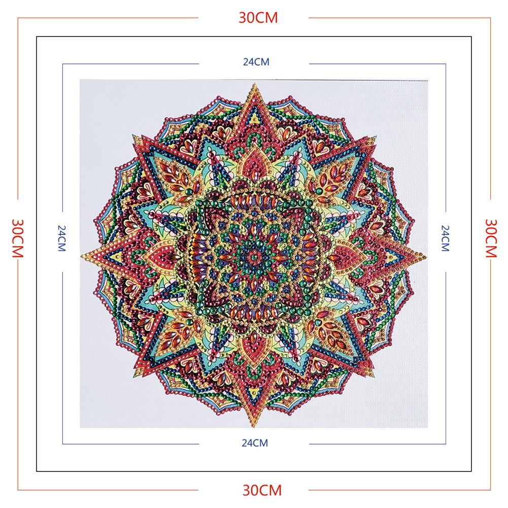 Circle - Special Shaped Drill Diamond Painting 30*30CM