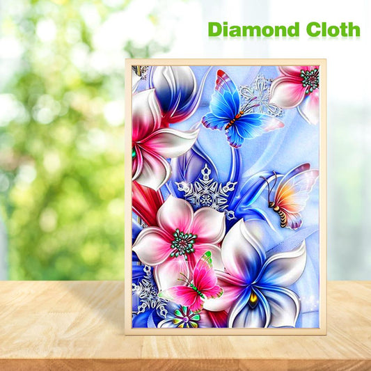 Butterfly - Special Shaped Drill Diamond Painting 30*25CM
