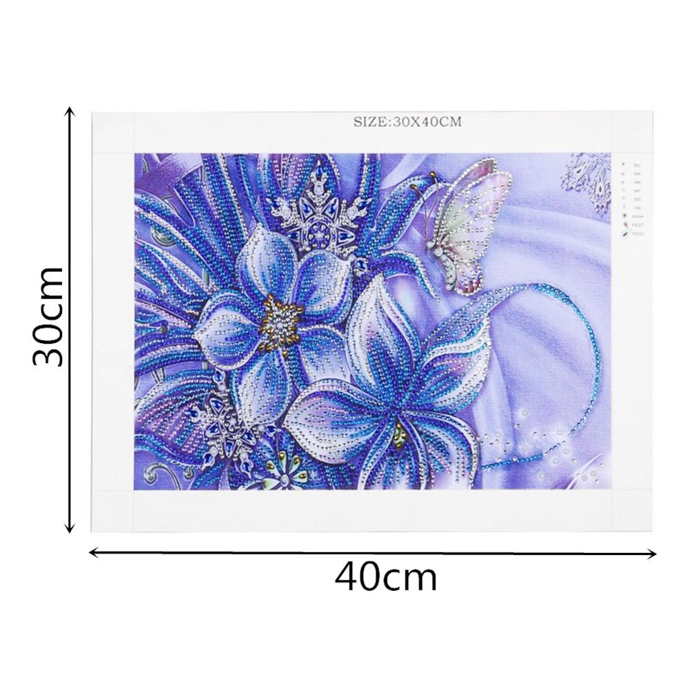 Butterfly - Special Shaped Drill Diamond Painting 30*40CM