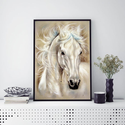 Horse - Full Round Drill Diamond Painting 30*40CM