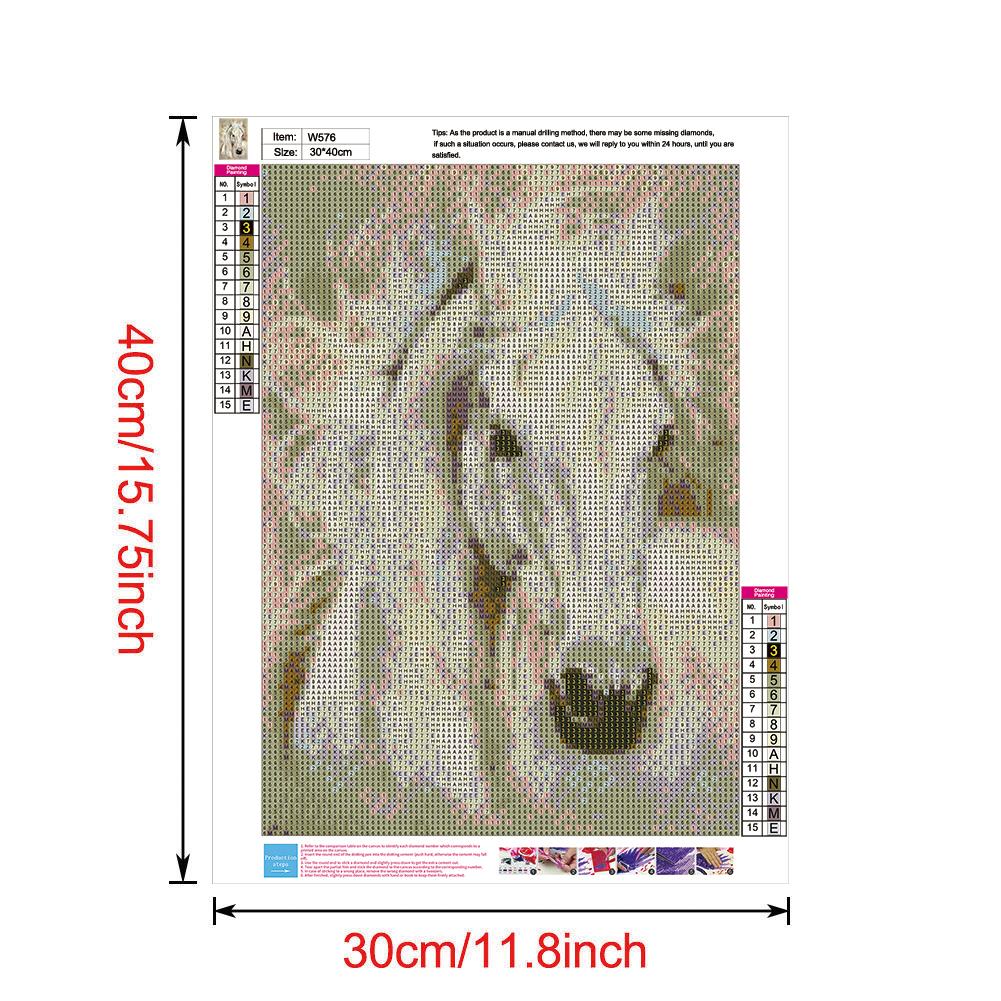 Horse - Full Round Drill Diamond Painting 30*40CM