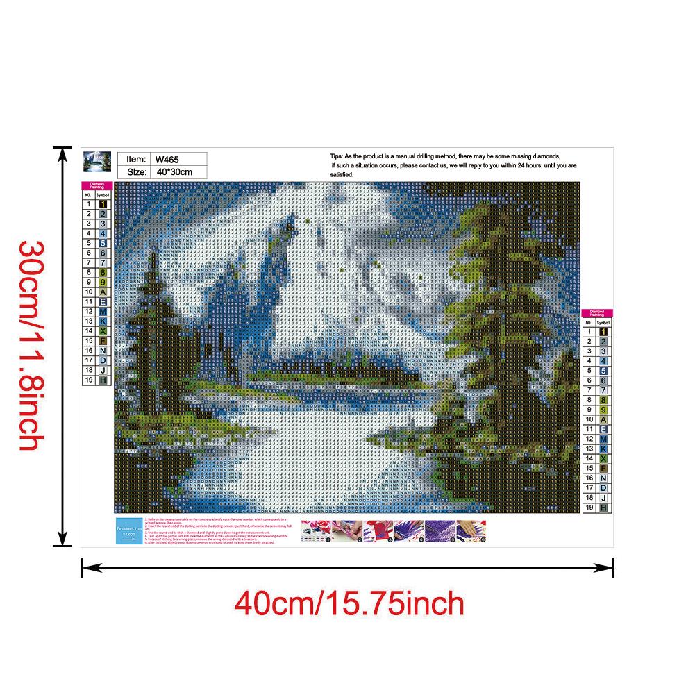 Scenery - Full Round Drill Diamond Painting 40*30CM