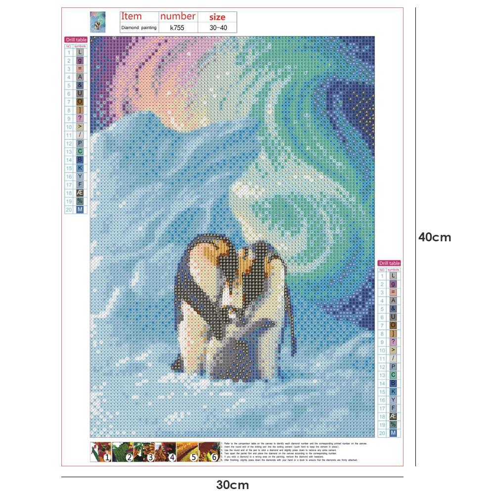 Animal - Full Round Drill Diamond Painting 40*30CM