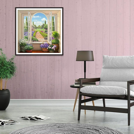 Scenery - Full Round Drill Diamond Painting 3 0*30CM