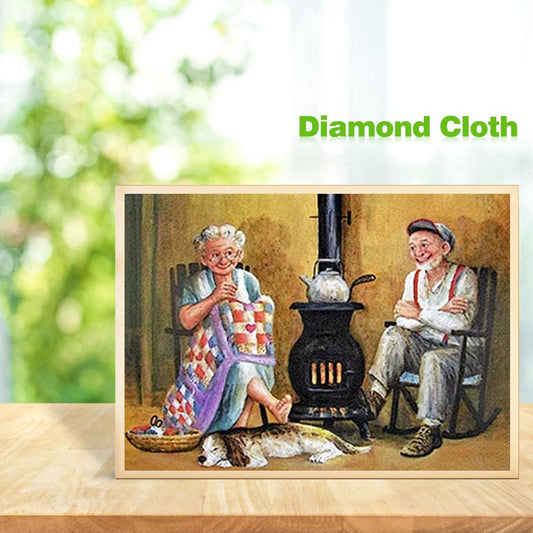 Older Couples - Full Round Drill Diamond Painting 30*40CM