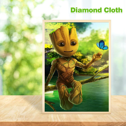 Groot - Full Round Drill Diamond Painting 30*40CM