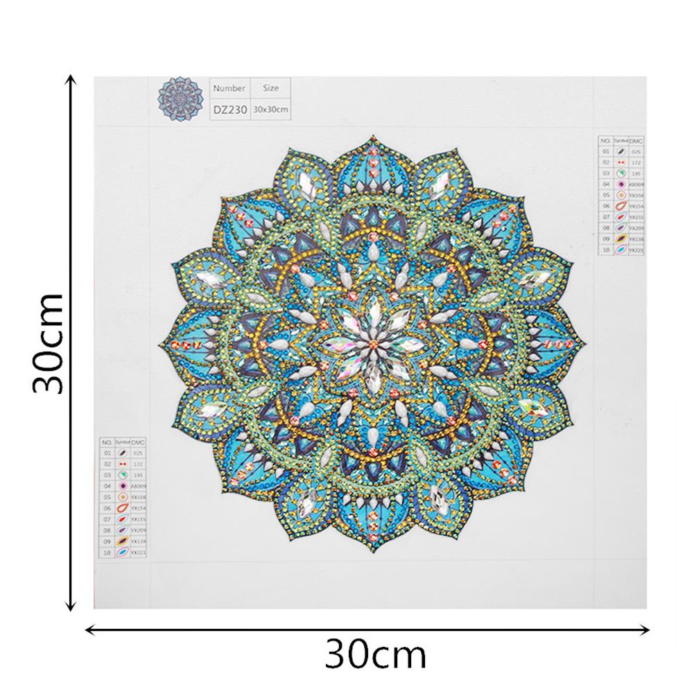 Datura - Special Shaped Drill Diamond Painting 30*30CM