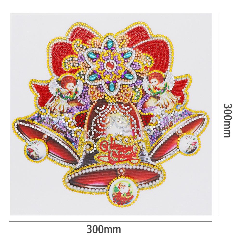 Christmas Bell - Full Round Drill Diamond Painting 30*30CM