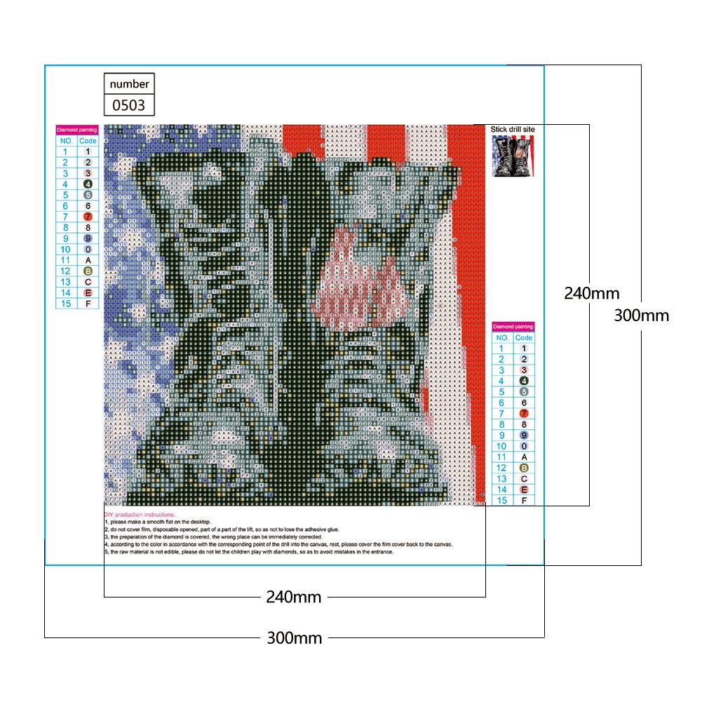 Shoes - Full Round Drill Diamond Painting 30X30CM