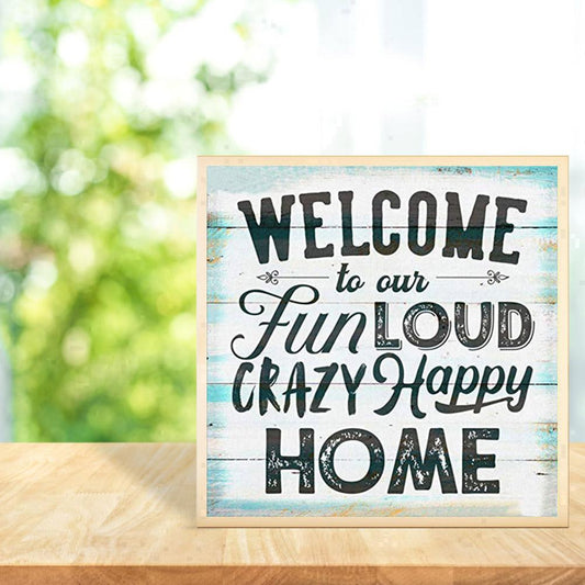 Words - Full Round Drill Diamond Painting 30*30CM