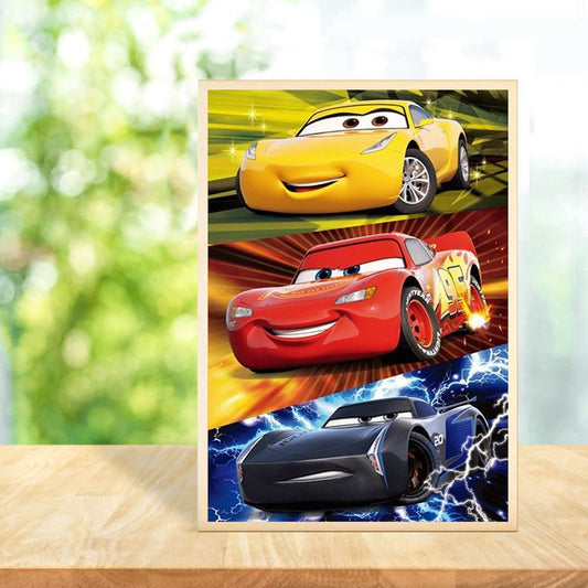 Cars - Full Round Drill Diamond Painting 30*40CM