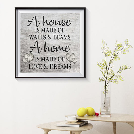 Letter - Full Round Drill Diamond Painting 30*30CM