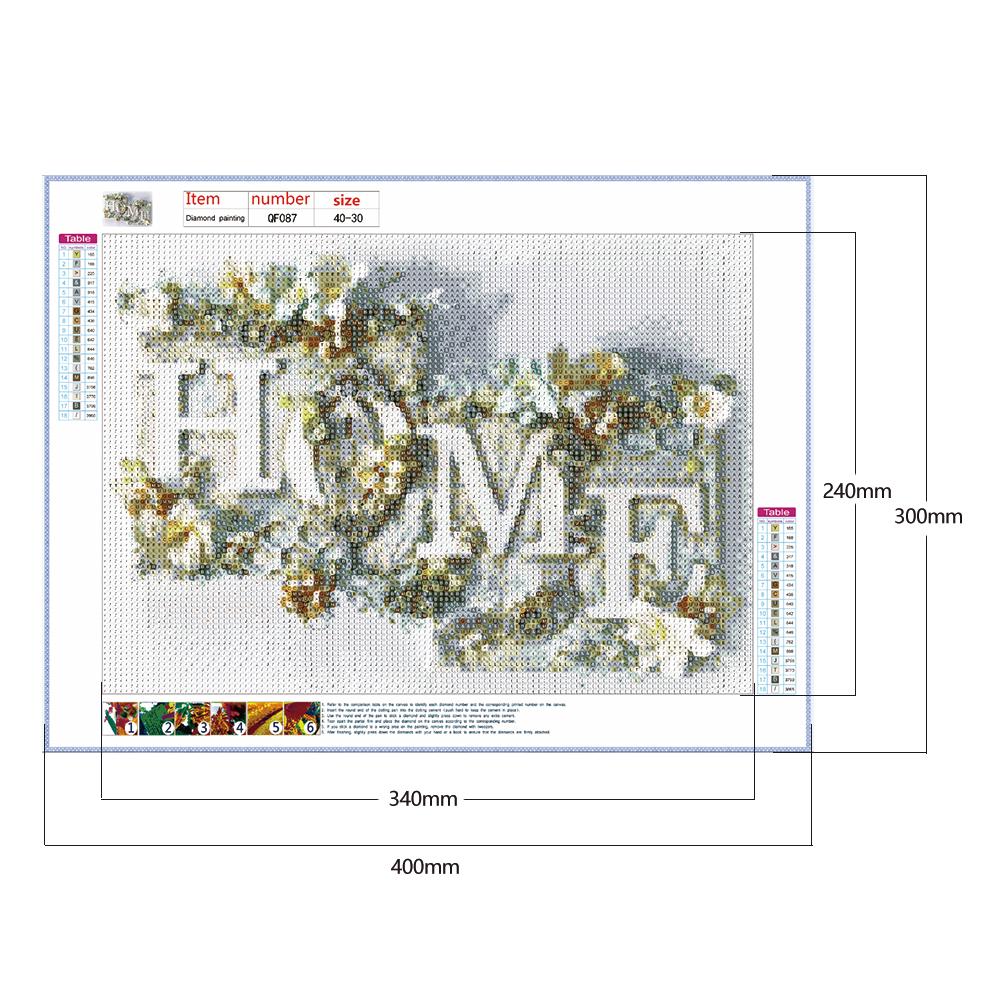 Home Decor - Full Round Drill Diamond Painting 30*40CM