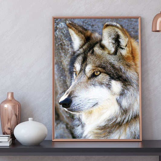 Wolf - Full Round Drill Diamond Painting 30*40CM
