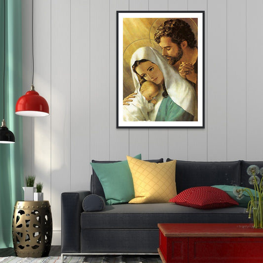 Birth Jesus - Full Round Drill Diamond Painting 30*40CM