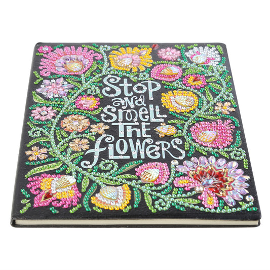 DIY Special Shaped Diamond Painting Gorgeous Swan 50 Pages A5 Notebook