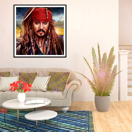 Pirate - Full Round Drill Diamond Painting 30*30CM