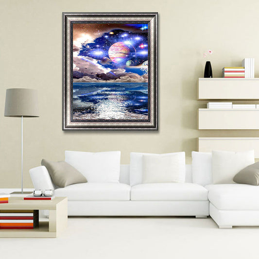 Universe - Full Round Drill Diamond Painting 40*30CM