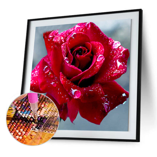 Roses Room - Special Shaped Drill Diamond Painting 30*30CM