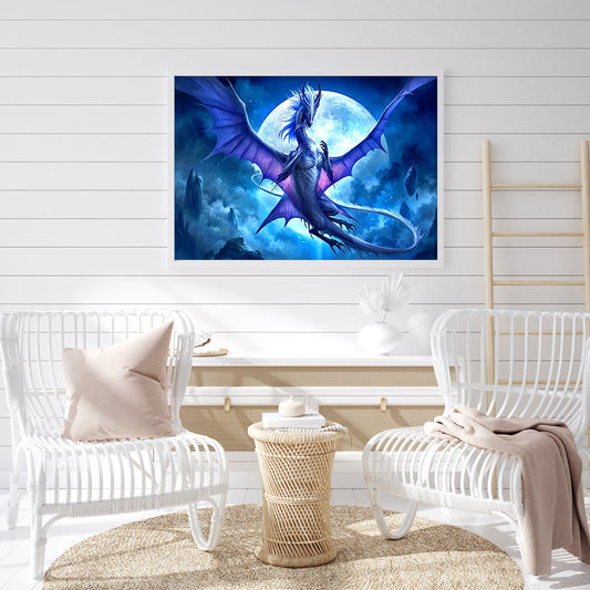 Noble Dragon - Full Round Drill Diamond Painting 40*30CM