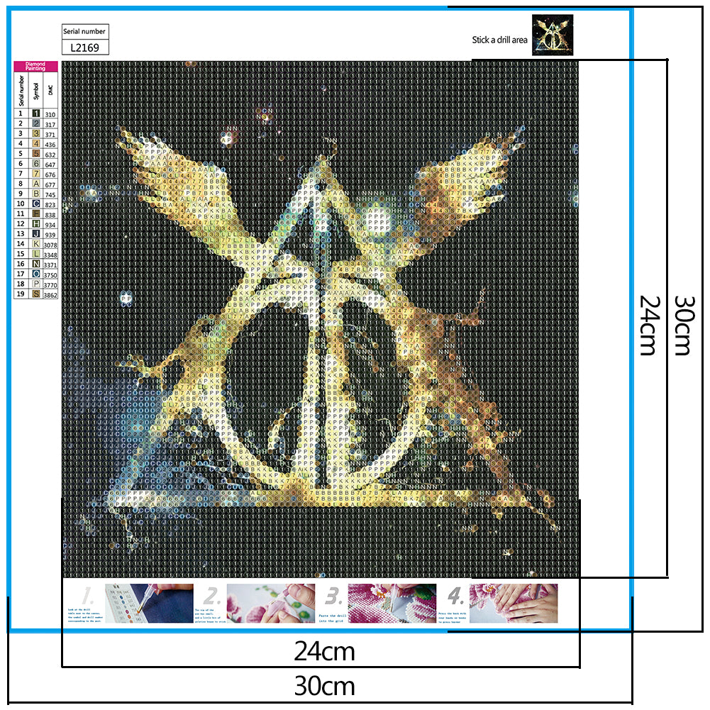 Harry - Full Round Drill Diamond Painting 30*30CM