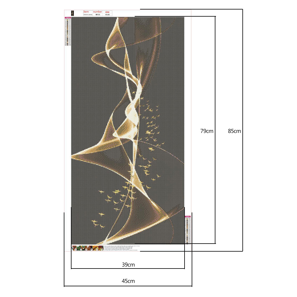 Flying Bird - Full Round Drill Diamond Painting 45*85CM