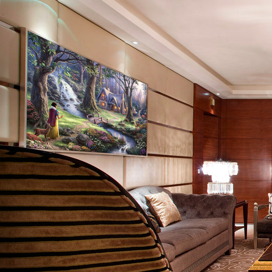 Fairy World - Full Round Drill Diamond Painting 80*40CM