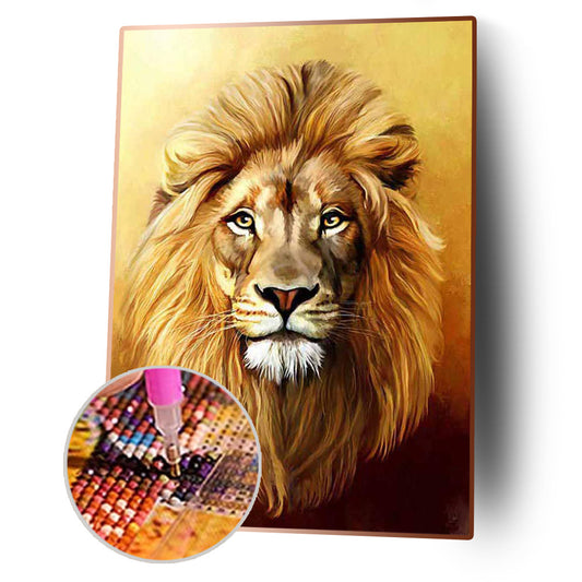 Lion - Full Square Drill Diamond Painting 40*50CM