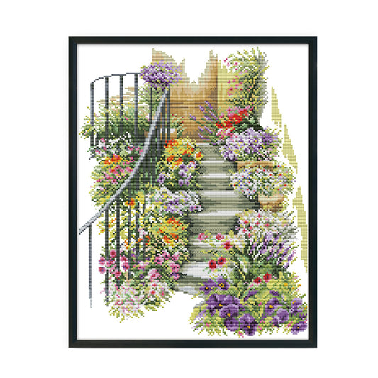 Scenery - 14CT Stamped Cross Stitch 33*45CM