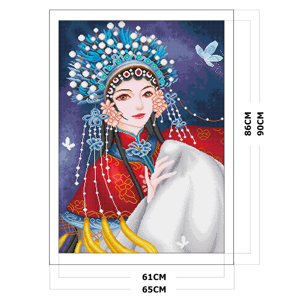 Character Crafts - 11CT Stamped Cross Stitch 65*90CM