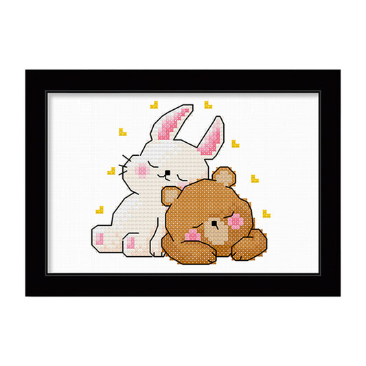 Cartoon- 11CT Stamped Cross Stitch 25*20CM