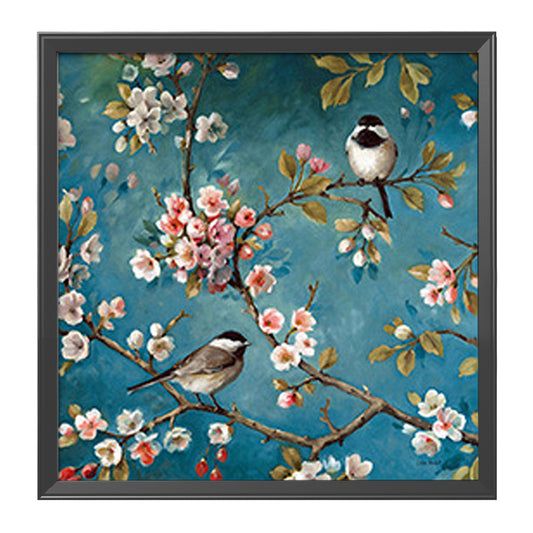 Bird Branch - 11CT Stamped Cross Stitch 45*45CM