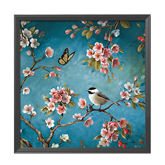 Bird Branch - 11CT Stamped Cross Stitch 45*45CM