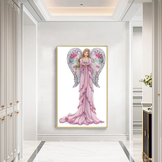 Angel - Full Round Drill Diamond Painting 30*60CM