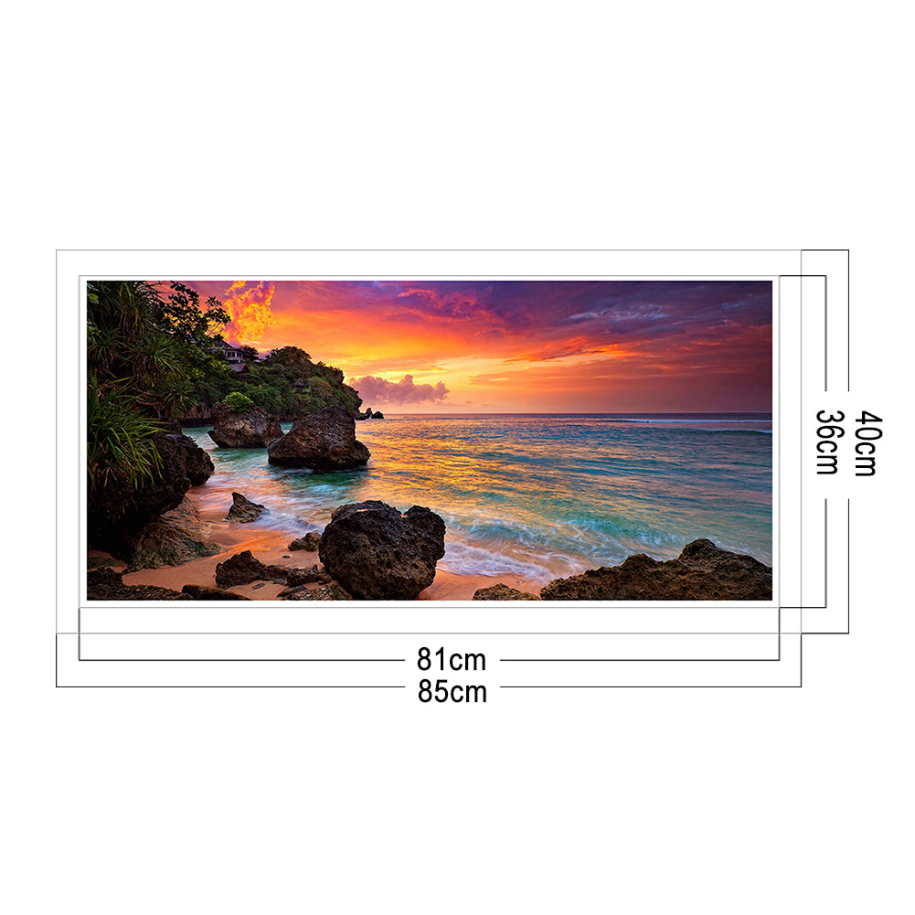 Scenery - 11CT Stamped Cross Stitch 40*85CM