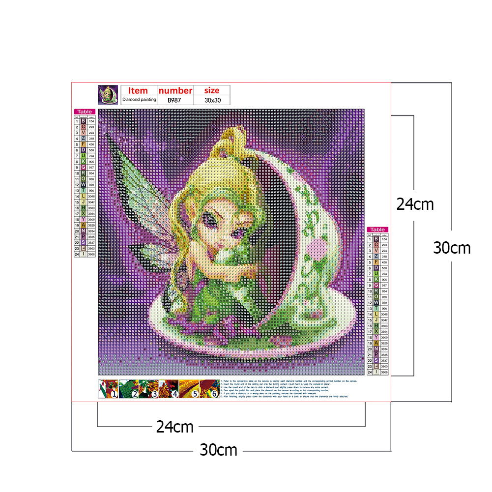 Elf - Full Round Drill Diamond Painting 30*30CM