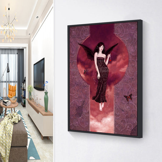 Sprite Angel - Full Round Drill Diamond Painting 30*40CM