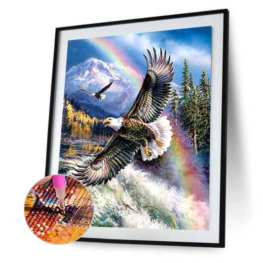 Flying Eagle - Full Round Drill Diamond Painting 30*40CM
