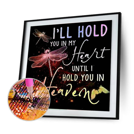 Dragonfly Angel - Full Round Drill Diamond Painting 30*30CM