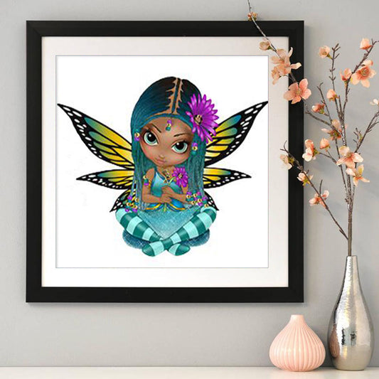 Cartoon Doll - Full Round Drill Diamond Painting 30*30CM