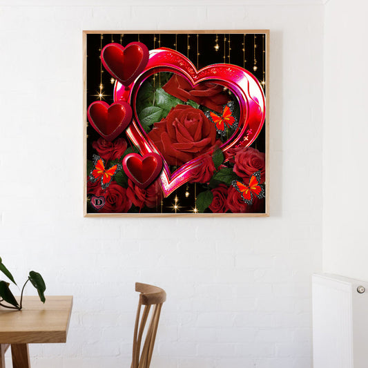 Rose - Full Round Drill Diamond Painting 30*30CM