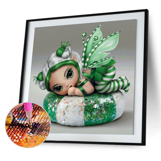 Doll - Full Round Drill Diamond Painting 30*30CM